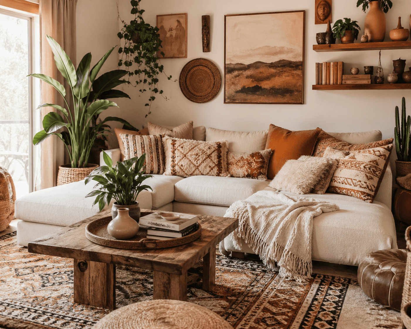 Decorative pillows styled for a Pinterest-worthy sofa